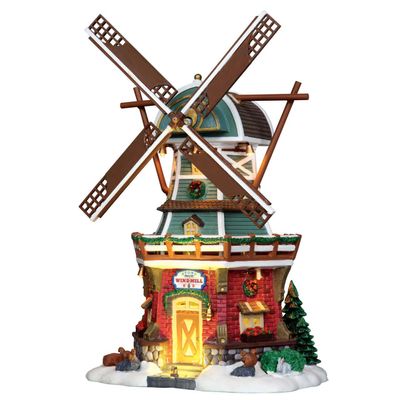 Lemax Christmas - Stony Brook Windmill with 4.5V Adaptor (25384UK)