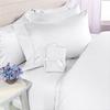 1500 Thread Count 2PCS Standard Size Egyptian Quality Pillowcases, Solid, White view 1