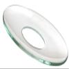 Biedermann & Sons Plain Glass Candle Wax Bobeches, Clear, 2.75 Inch - Set of 2 view 1