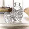 Godinger Bedside Night Carafe - Cup and Bottle to Keep Next To Your Bed for a Handy Midnight Drink, 16oz view 3
