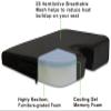 TravelMate Large Medium-Firm Wellness Seat Cushion - 17 x 13 x 3 inches view 3