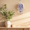 Blue Evil Eye Hamsa Hand Protection Wall Hanging Decoration Ornament (with Betterdecor Gift Pouch) view 4