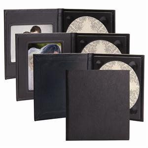 Neil Enterprises Inc. Classic Black CD/DVD Folios - Pack of 12