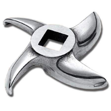 Size 32 Premium Stainless Steel Meat Grinder Knife Cutter for Electric or Manual Fits LEM Cabelas Torrey Universal Omcan Others