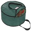 ProPik Christmas Wreath Storage Bag 30" - Garland Holiday Container with Tear Resistant Material - Featuring Heavy Duty Handles and Transparent Card Slot - 30 X 8 (Green) view 1