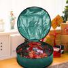 ProPik Christmas Wreath Storage Bag 30" - Garland Holiday Container with Tear Resistant Material - Featuring Heavy Duty Handles and Transparent Card Slot - 30 X 8 (Green) view 4