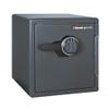 SentrySafe Black Fireproof Safe with Digital Push Button Keypad, Home Safe For Money, Documents, and other Valuables, 1.23 Cubic Feet, SF123ES view 1