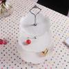 Accent Plates,Petforu 5 Sets Crown 3 Tier Cake Stand Fittings Hardware Holder for Wedding and Party - Silver view 3