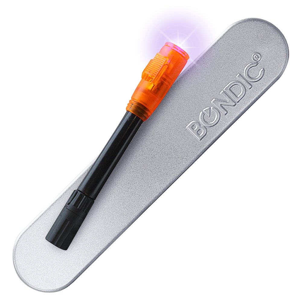 Bondic UV Glue Kit with Light, Plastic Welding Kit, Curing Light Liquid Plastic Repair, Jewelry Making, Necklace Craft, Super Glue Adhesive Epoxy Ultraviolet Mold for Glass Epoxy Resin Supplies