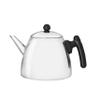 bredemeijer Classic Double Walled Teapot, 1.2-Liter, Stainless Steel Glossy Finish with Black Accents view 1