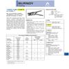 Burndy Y1MRTC Hytool Ratchet Crimper, Copper Hydent Terminals, Splices, and Thin-Wall C-Taps, 0.73" Width, 9-7/8" Length view 2