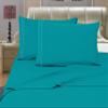 Luxurious Bed Sheets Set on Amazon! Elegant Comfort1500 Premier Wrinkle,Fade and Stain Resistant 4-Piece Bed Sheet Set, Deep Pocket, California King Turquoise view 2