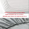 Luxurious Bed Sheets Set on Amazon! Elegant Comfort1500 Premier Wrinkle,Fade and Stain Resistant 4-Piece Bed Sheet Set, Deep Pocket, California King Turquoise view 3