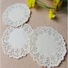 DECORA 8.5inch Round Paper Lace Doilies for Rustic Wedding Tableware Decoration Pack of 200 view 2
