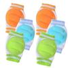 3 Pairs Baby Knee Pads for Crawling - Adjustable Breathable Waterproof Safety Protector, Elastic Knee Elbow Pads for Babies, Toddlers, Infants, Boys, Girls, Kids, Unisex (A) view 1