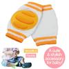 3 Pairs Baby Knee Pads for Crawling - Adjustable Breathable Waterproof Safety Protector, Elastic Knee Elbow Pads for Babies, Toddlers, Infants, Boys, Girls, Kids, Unisex (A) view 3
