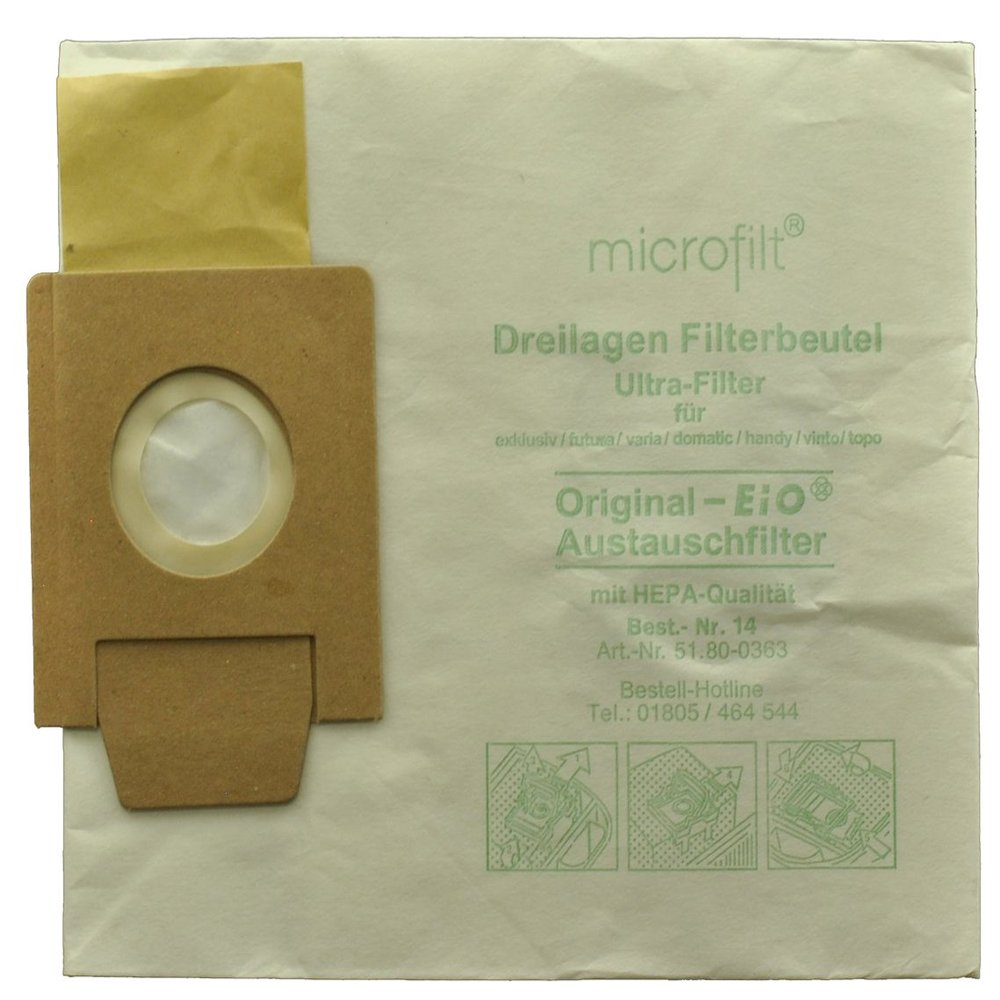 EIO Cleaner Filter Dust Bags And Filter