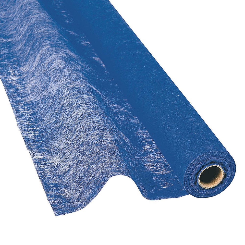 Blue Gossamer Roll (100 feet Long x 3 feet Wide) Wedding and Party Photographic Dcor