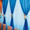 Blue Gossamer Roll (100 feet Long x 3 feet Wide) Wedding and Party Photographic Dcor view 2