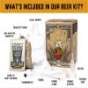 Craft A Brew - Oak Aged IPA - Beer Making Kit - Make Your Own Craft Beer - Complete Equipment and Supplies - Starter Home Brewing Kit - 1 Gallon view 3