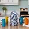 AUNERCART Turquoise Blue White Cotton Handmade Designs Tea Cozy Creative Tea Cosy Indian Mandala Tea Cozies Tea Pot Cover view 4
