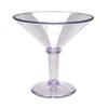 G.E.T. Shatterproof Plastic Jumbo Martini Cocktail Glass, BPA Free, 48 Ounce, Clear view 3