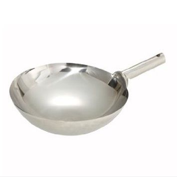 14" Japanese Style Stainless Steel Wok