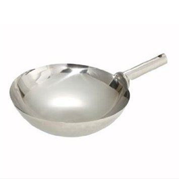 14" Japanese Style Stainless Steel Wok
