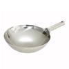 14" Japanese Style Stainless Steel Wok view 1