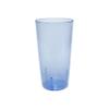 32 oz. (Ounce) Restaurant Tumbler Beverage Cup, Stackable Cups, Break-Resistant Commerical Plastic, Set of 4 - Blue view 1