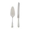 Wallace Hotel Pie Server and Cake Knife Set,Silver view 1