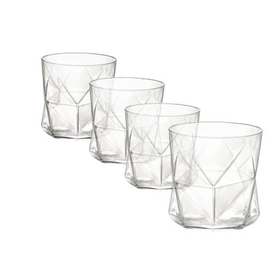 Bormioli Rocco - 234510GRB021990 Bormioli Rocco Cassiopea Rocks Glass, Clear, 11.25 oz Glassware Set