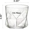 Bormioli Rocco - 234510GRB021990 Bormioli Rocco Cassiopea Rocks Glass, Clear, 11.25 oz Glassware Set view 3
