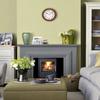 SEIKO 12 Inch Round Wood Classic Wall Clock, White,Brown view 2