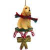 Cocker Spaniel English Blonde Candy Cane Ornament view 1