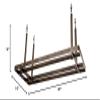 Enclume All Bars Rack, Regular, Hammered Steel view 4