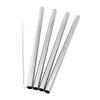 4 SUPER WIDE Boba Stainless Steel 9.5" Long x 1/2" Wide Drink Straw Smoothie Thick Milkshake -CocoStraw Brand view 1