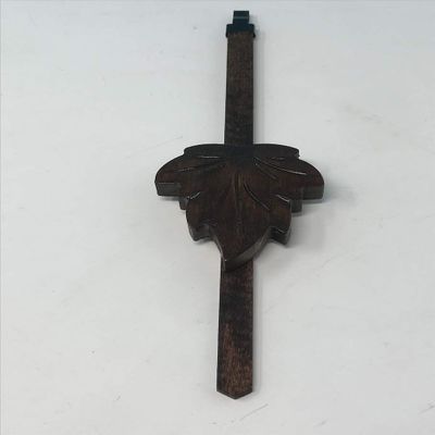 Cuckoo Clock Pendulum with 2" Maple Leaf