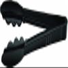 Carlisle FoodService Products 470903 Carly Salad Tong, 9" Utility Tong, Black, 12 Pack view 1