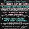 Where you go I will go and where you stay I will stay Ruth 1:16 vinyl lettering wall decal (Black, 16"H x 29"W) view 2