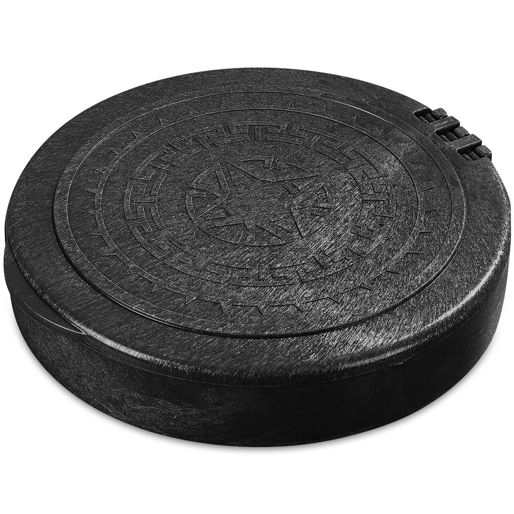 Carlisle FoodService Products 071003 Insulated Hinged Tortilla Server, 7" / 1", Black
