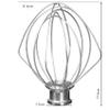 K45WW Wire Whip for KitchenAid Tilt-Head Mixer,6-Wire Whisk Attachment Replacement for K45SS, KSM110 4.5QT/5QT Tilt-Head Stand Mixer, Stainless Steel, Egg Heavy Cream Beater, Cakes Mayonnaise Whisk view 3