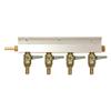 Four Way Compressed Gas Manifold Multi Gas Line Splitter view 2