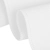 LTC LINENS 120 in Round Tablecloth for 60 Inch Round Table - White Round Table Cover - Washable, Wrinkle Resistant Polyester Fabric Cloth for Wedding, Party view 4
