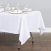 LTC LINENS 60126-010101 Tablecloth, 60 x 126 in, White view 3