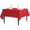 LinenTablecloth 70-Inch Square Polyester Tablecloth Red view 3