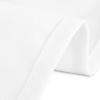 LinenTablecloth 85-Inch Square Polyester Tablecloth White view 2