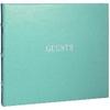Our bound eco-leather AQUA Guest Book for a lasting record by Graphic Image - view 1