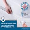 Guardmax Jersey Knitted California King Zippered Mattress Encasement - Waterproof & Bed Bug Proof Mattress Protector - Comfortable, Soft, and Noiseless Zippered Bedding - Dust Mite Proof (72x84 x12) view 2