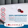 Guardmax Jersey Knitted California King Zippered Mattress Encasement - Waterproof & Bed Bug Proof Mattress Protector - Comfortable, Soft, and Noiseless Zippered Bedding - Dust Mite Proof (72x84 x12) view 3